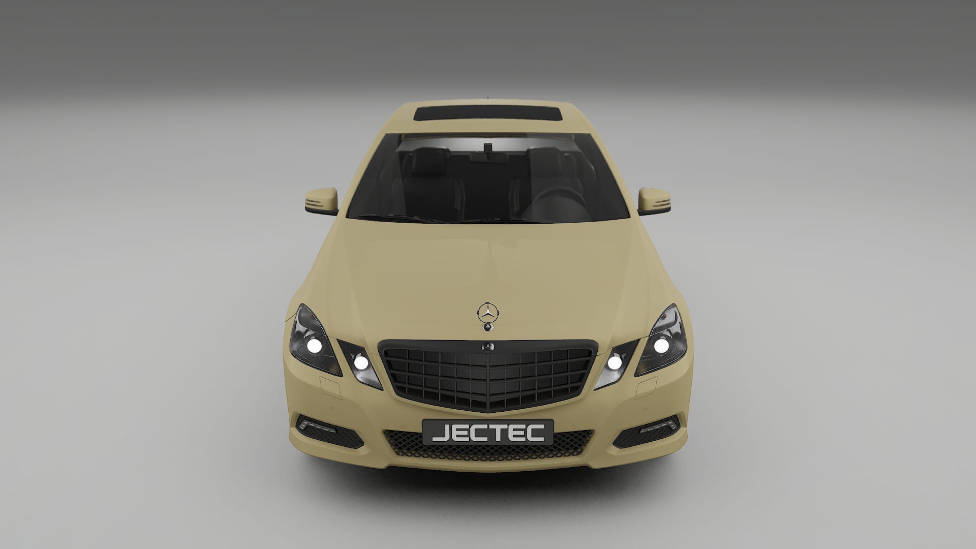 Mercedes E-Class Sedan W212 Prefacelift PPF Fólie | SAND TPU PPF - kompletní pre-cut kit