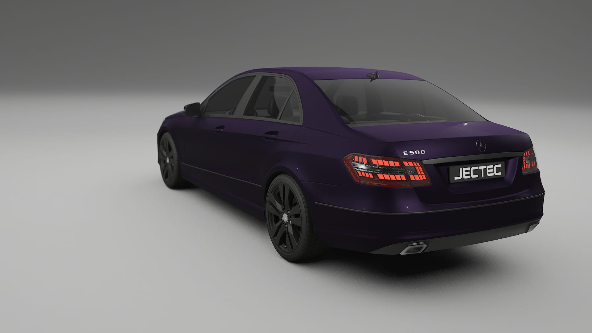 Mercedes E-Class Sedan W212 Prefacelift PPF Fólie | VIOLET TPU PPF - kompletní pre-cut kit