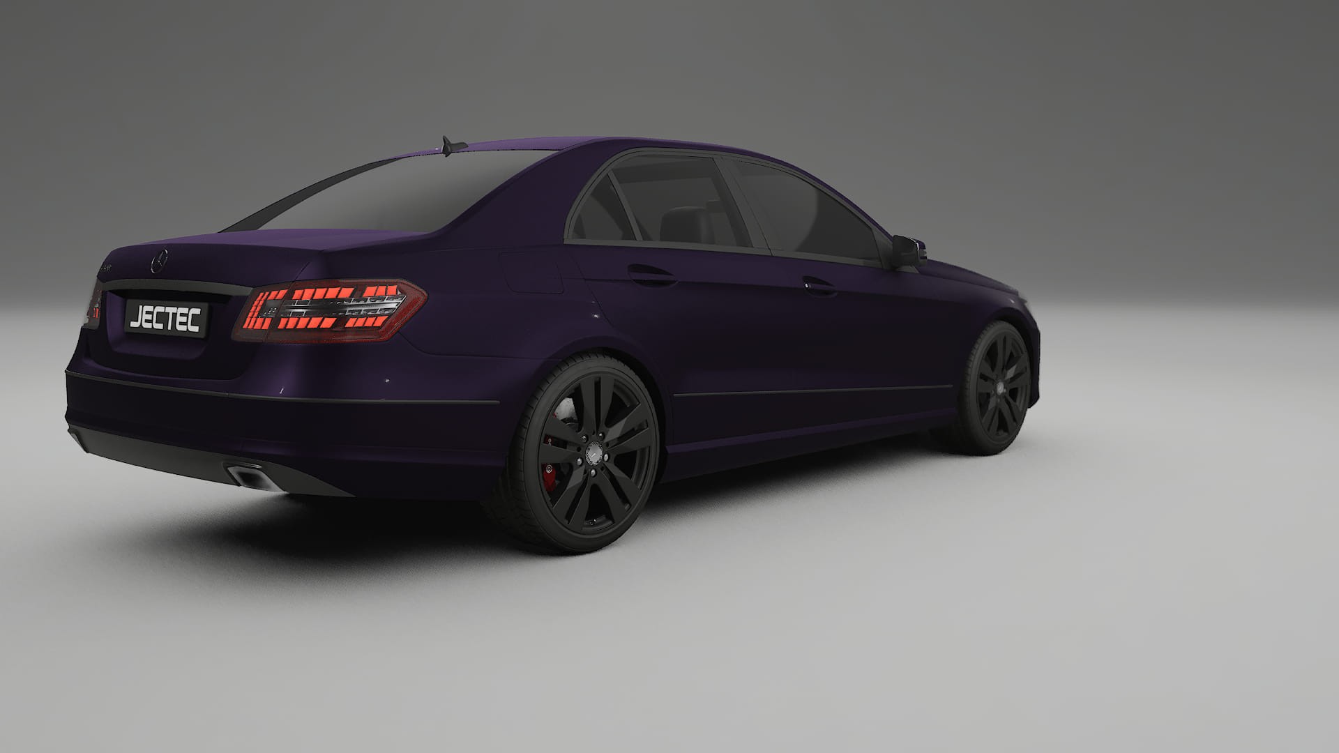 Mercedes E-Class Sedan W212 Prefacelift PPF Fólie | VIOLET TPU PPF - kompletní pre-cut kit