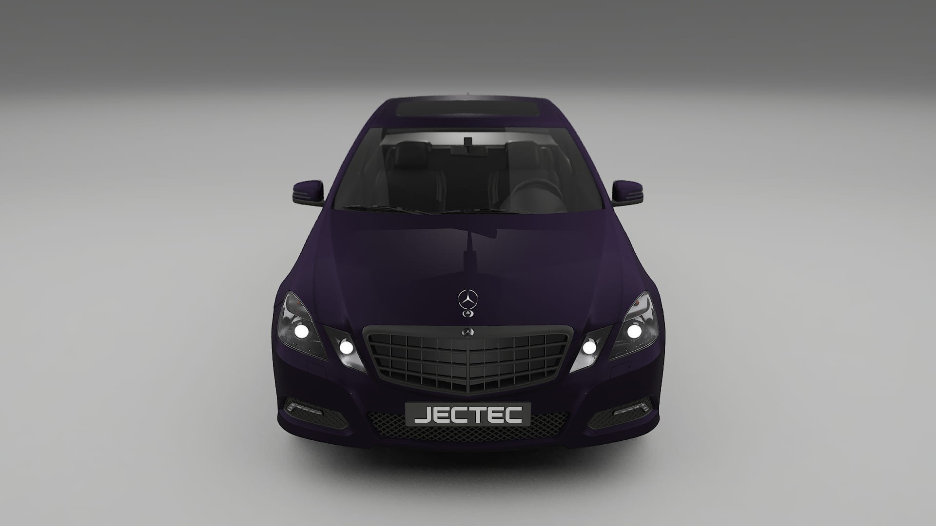 Mercedes E-Class Sedan W212 Prefacelift PPF Fólie | VIOLET TPU PPF - kompletní pre-cut kit