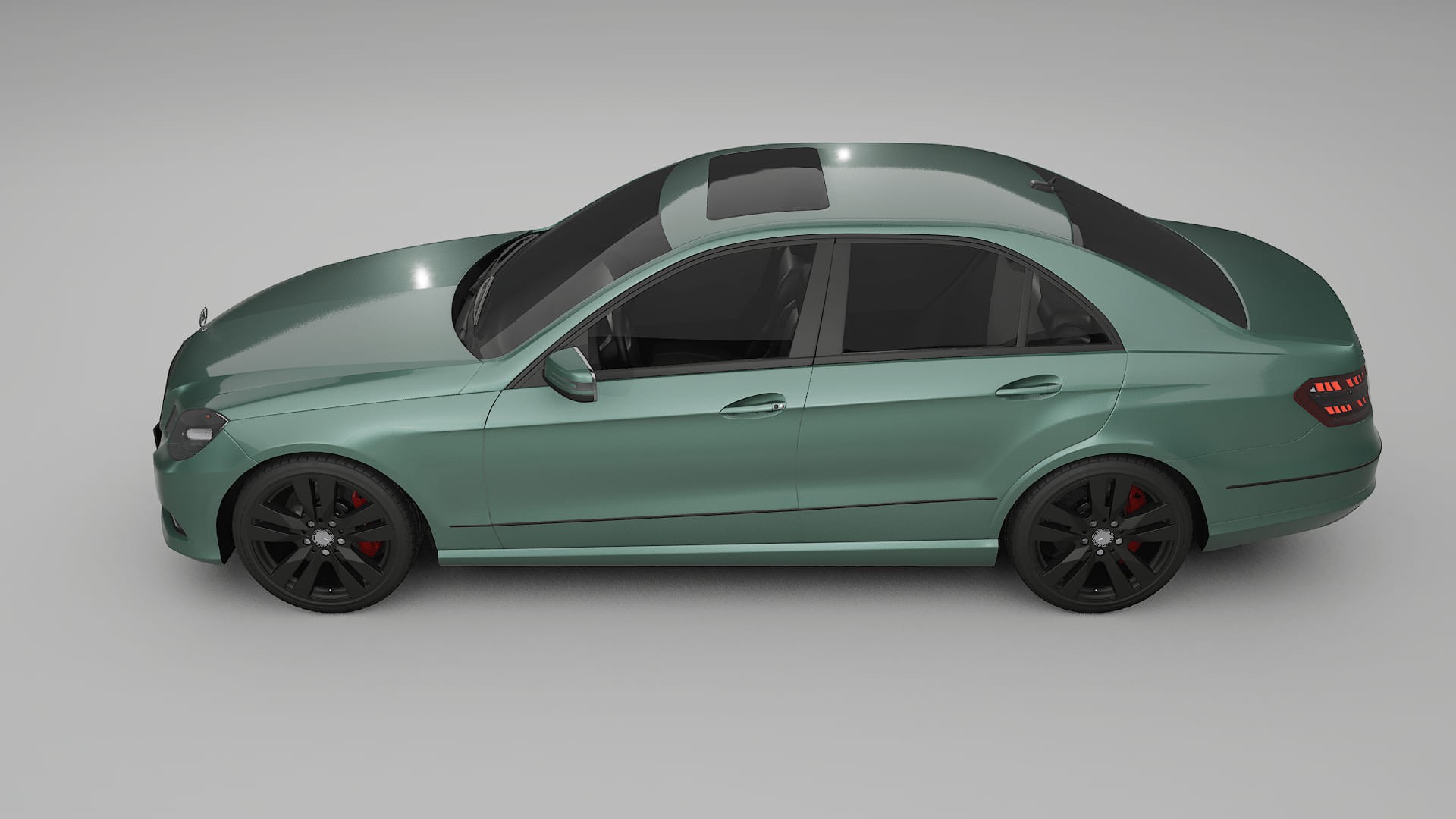 Mercedes E-Class Sedan W212 Prefacelift PPF Fólie | EVERGREEN TPU PPF - kompletní pre-cut kit