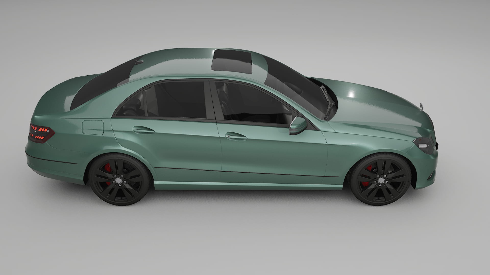 Mercedes E-Class Sedan W212 Prefacelift PPF Fólie | EVERGREEN TPU PPF - kompletní pre-cut kit