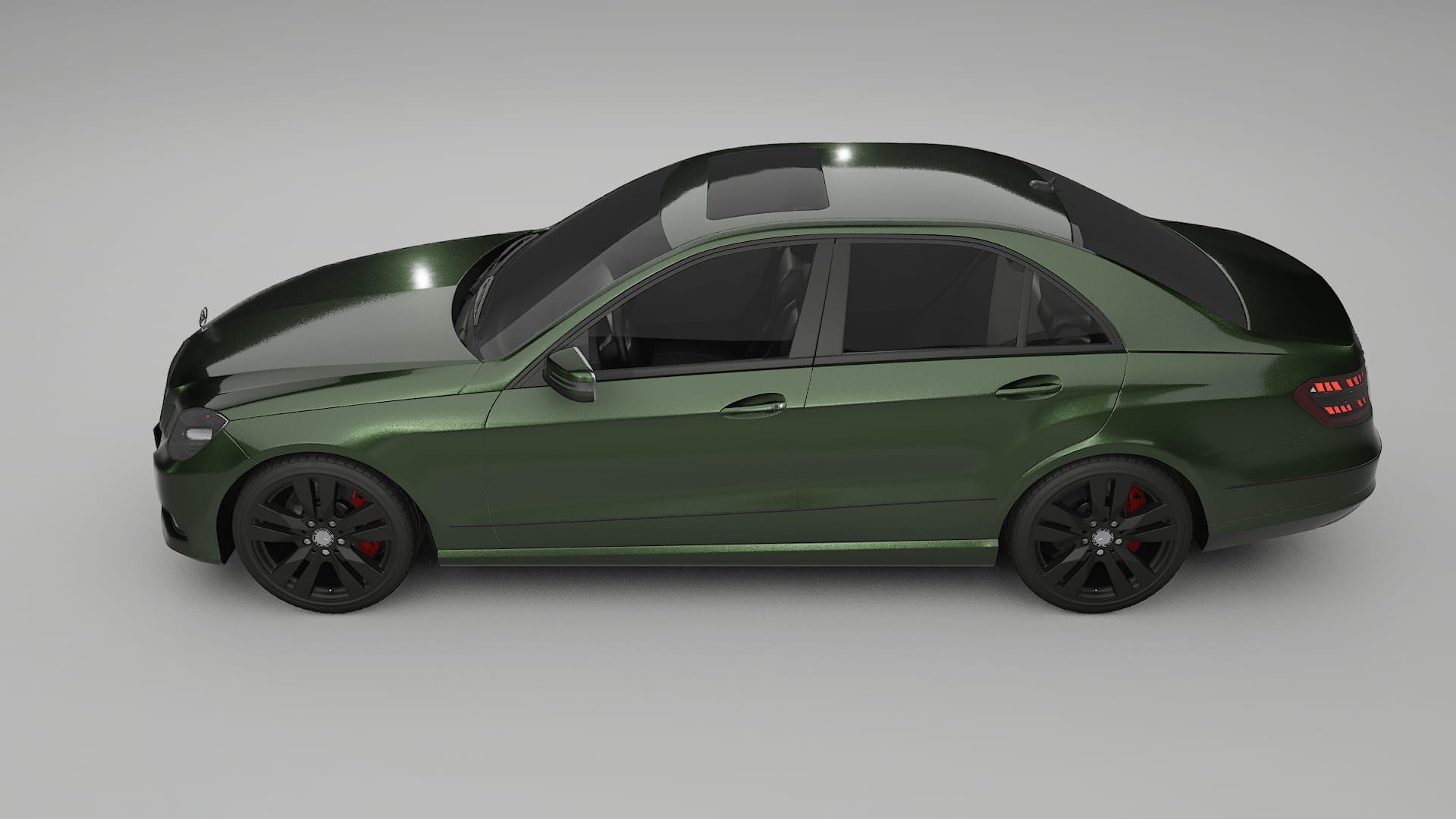 Mercedes E-Class Sedan W212 Prefacelift PPF Fólie | LAGOON TPU PPF - kompletní pre-cut kit