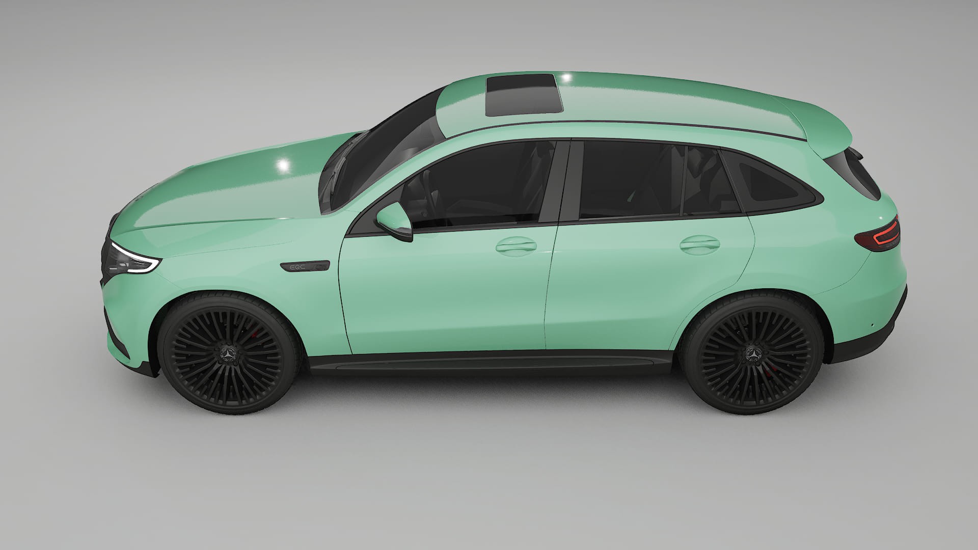 Mercedes EQC AMG PPF Fólie | DUSTY TPU PPF - kompletní pre-cut kit