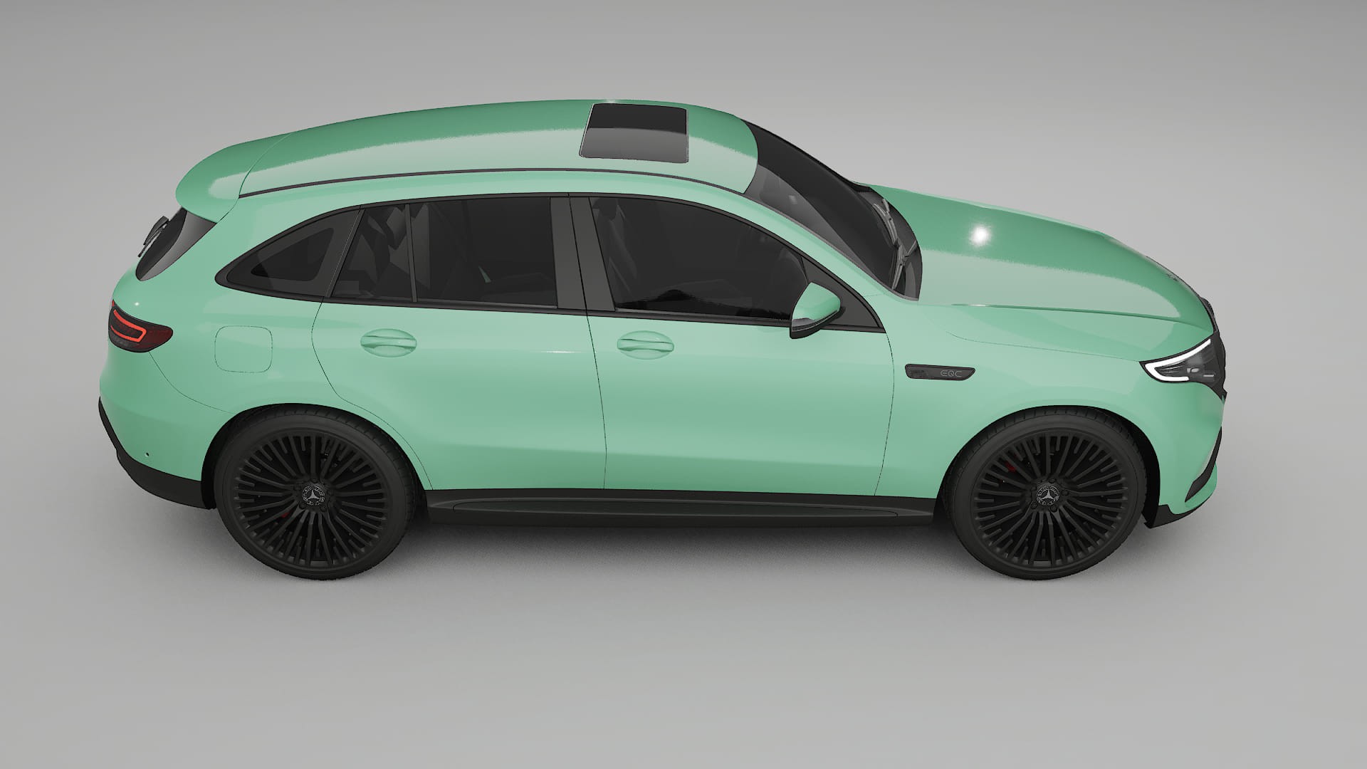 Mercedes EQC AMG PPF Fólie | DUSTY TPU PPF - kompletní pre-cut kit