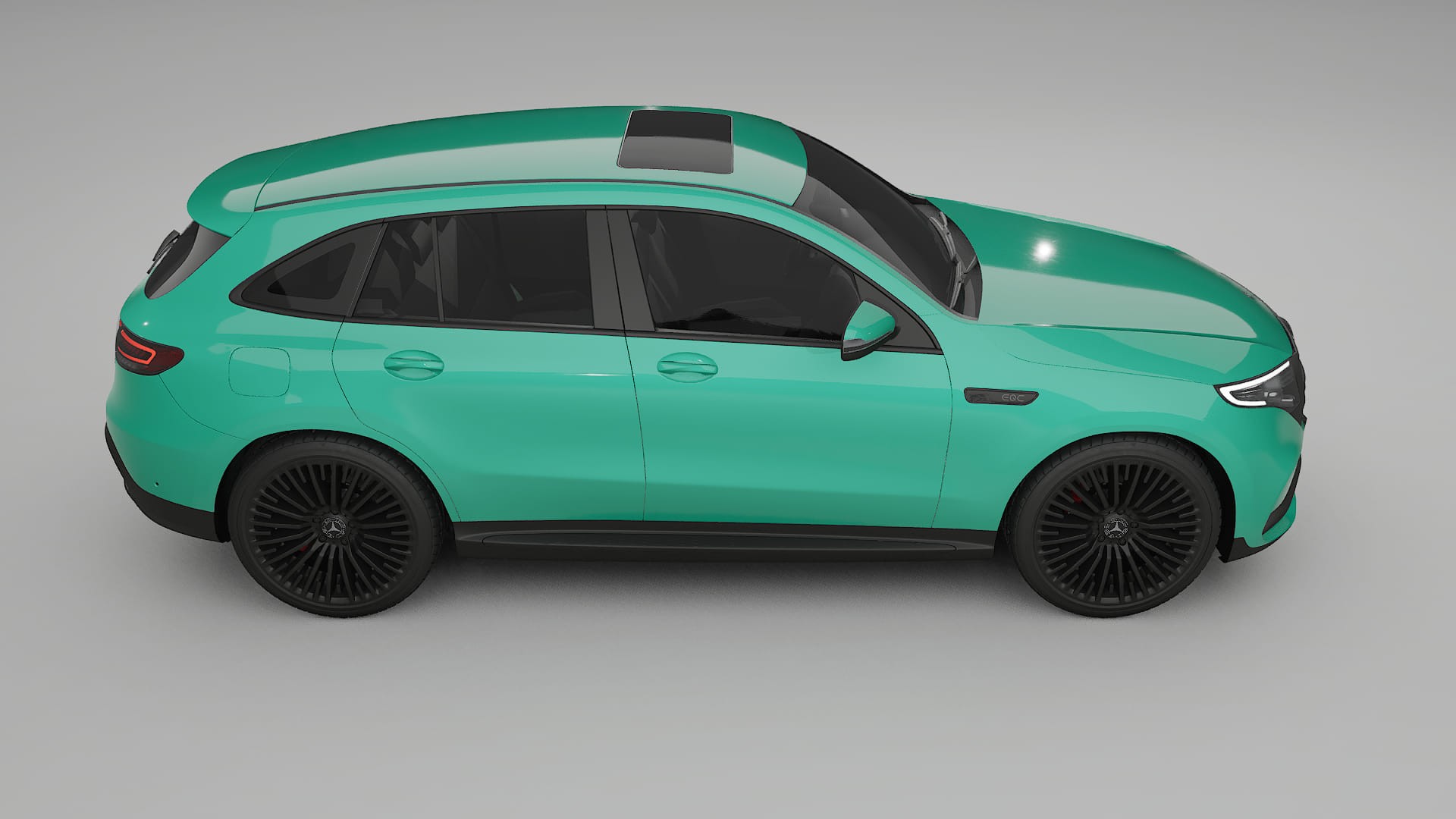 Mercedes EQC AMG PPF Fólie | JEWEL TPU PPF - kompletní pre-cut kit