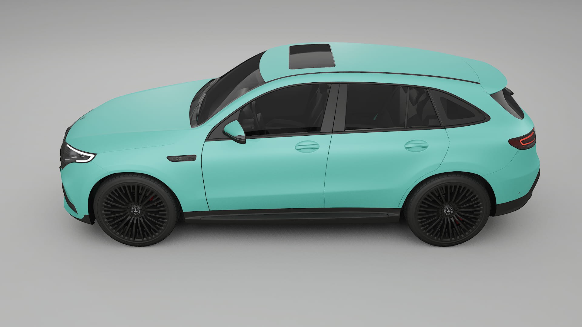 Mercedes EQC AMG PPF Fólie | FROST TPU PPF - kompletní pre-cut kit