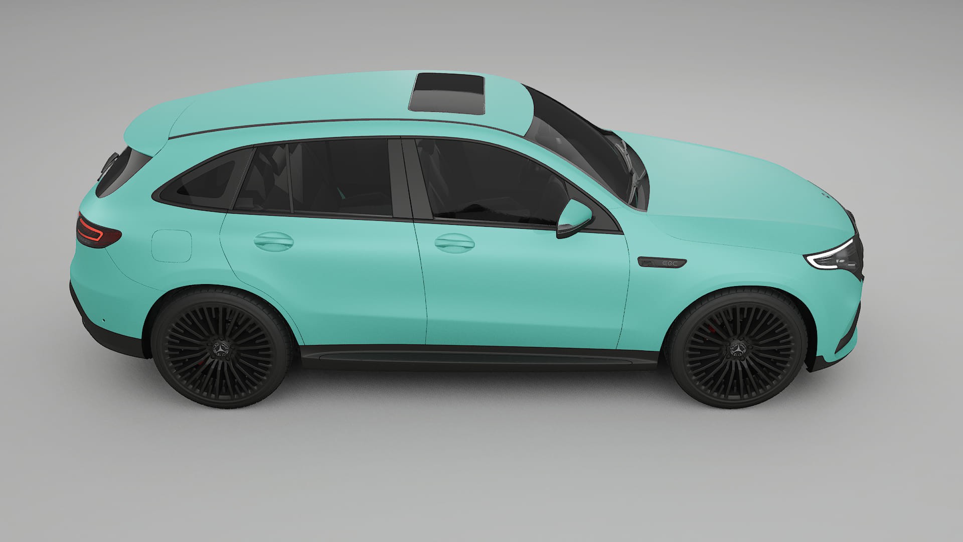 Mercedes EQC AMG PPF Fólie | FROST TPU PPF - kompletní pre-cut kit
