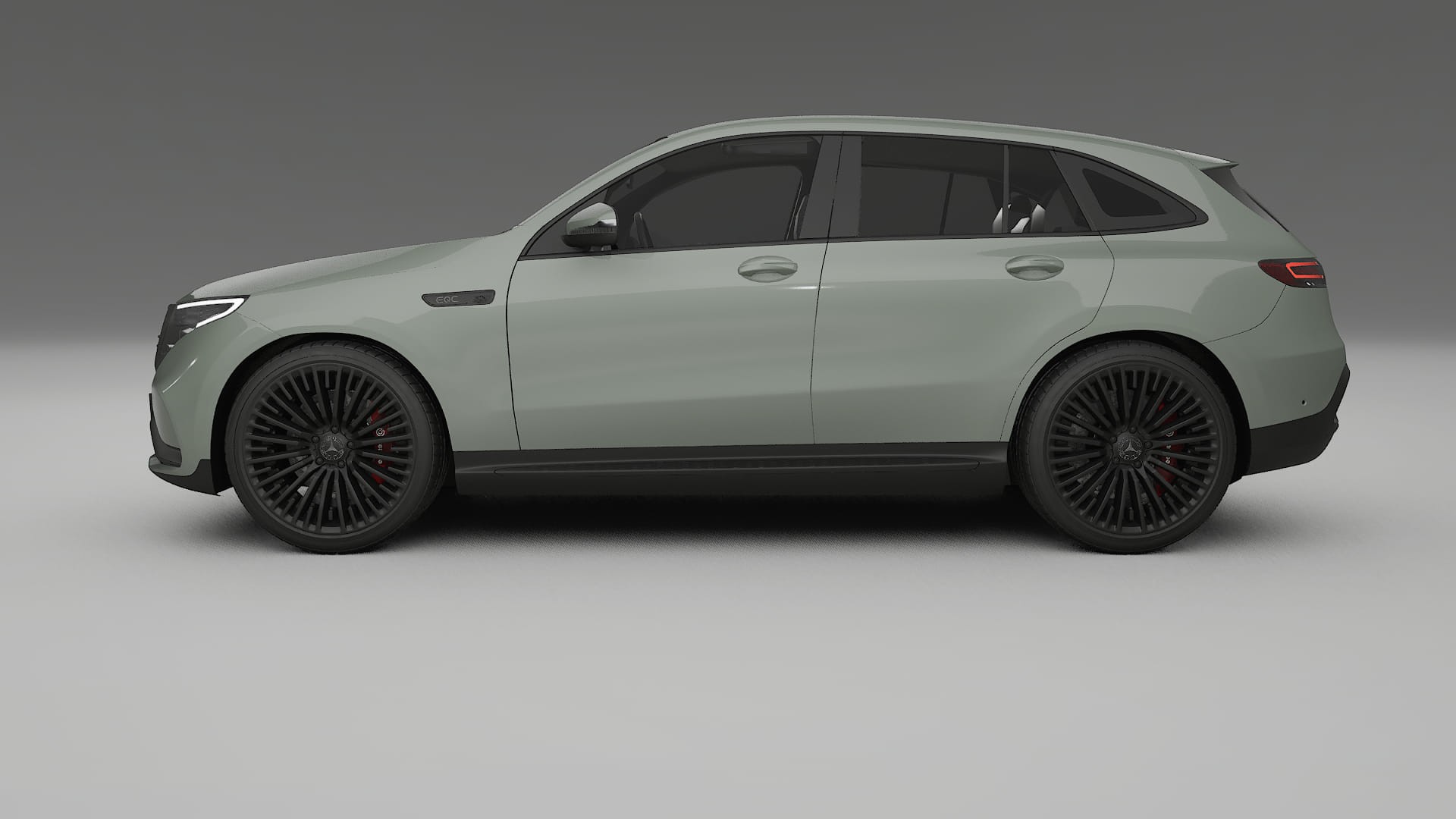 Mercedes EQC AMG PPF Fólie | SLATE TPU PPF - kompletní pre-cut kit