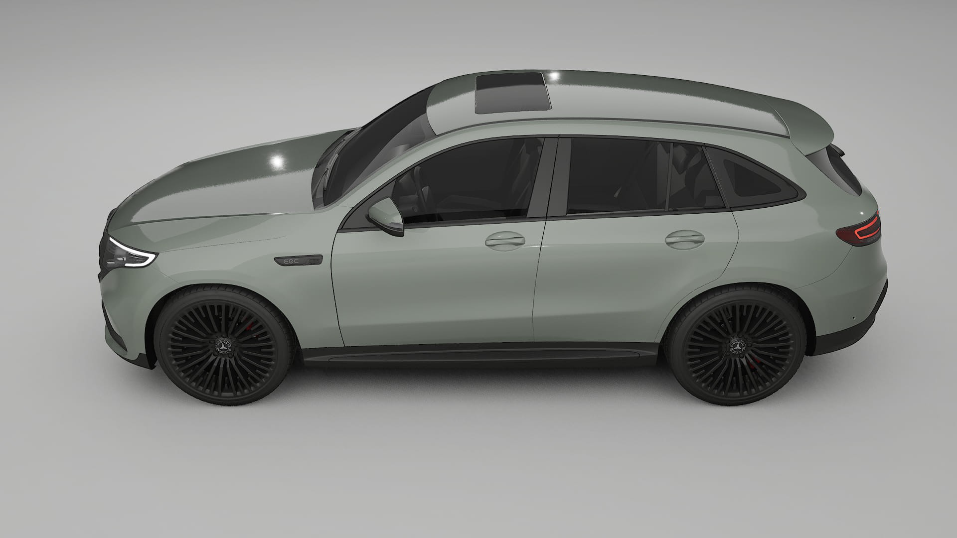 Mercedes EQC AMG PPF Fólie | SLATE TPU PPF - kompletní pre-cut kit
