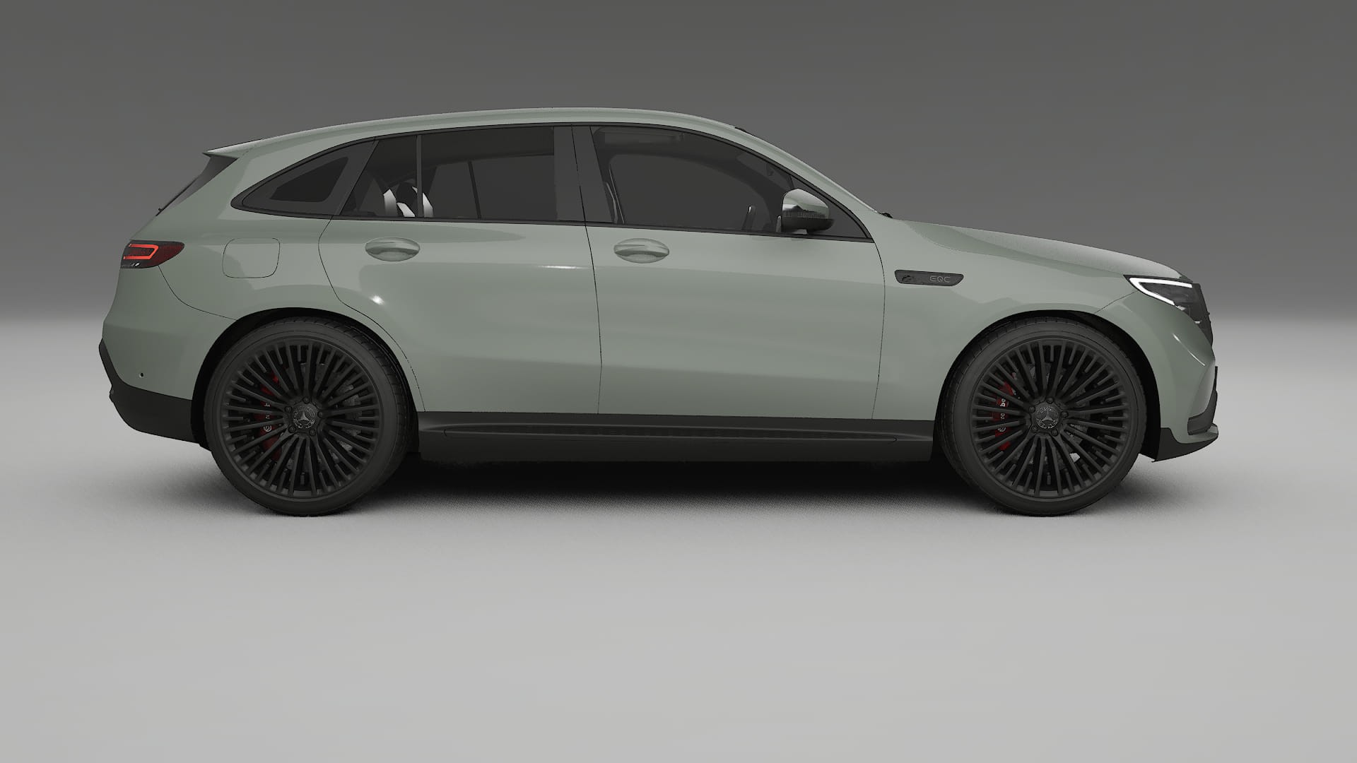 Mercedes EQC AMG PPF Fólie | SLATE TPU PPF - kompletní pre-cut kit