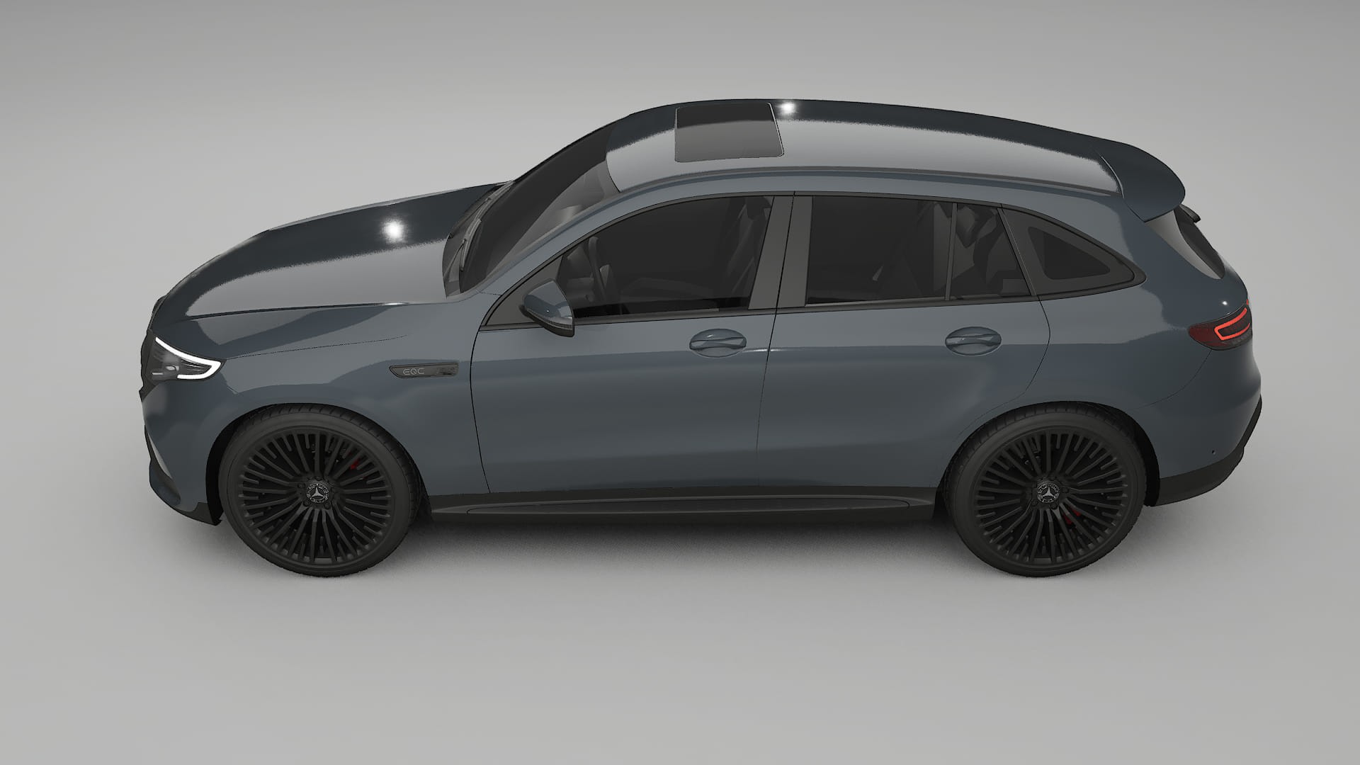 Mercedes EQC AMG PPF Fólie | GRANITE TPU PPF - kompletní pre-cut kit