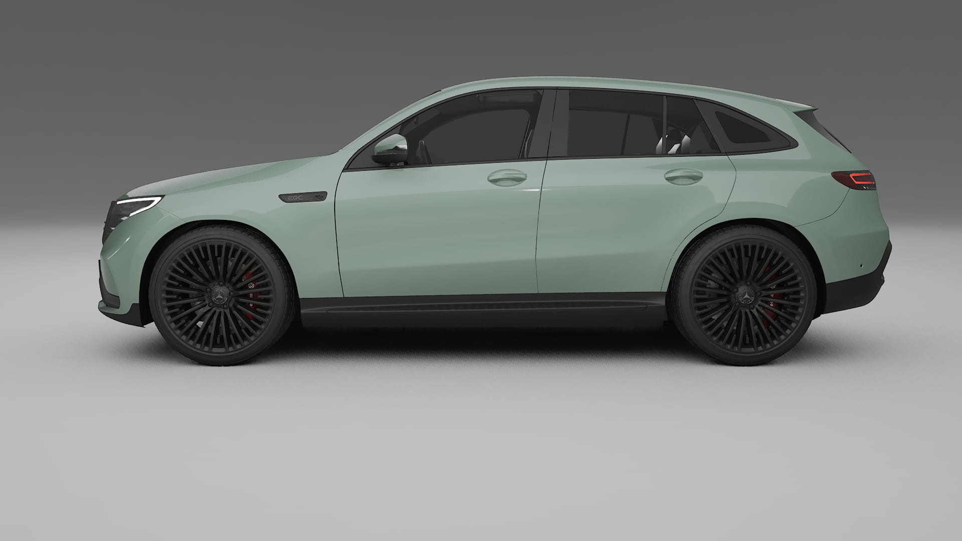 Mercedes EQC AMG PPF Fólie | CINDER TPU PPF - kompletní pre-cut kit