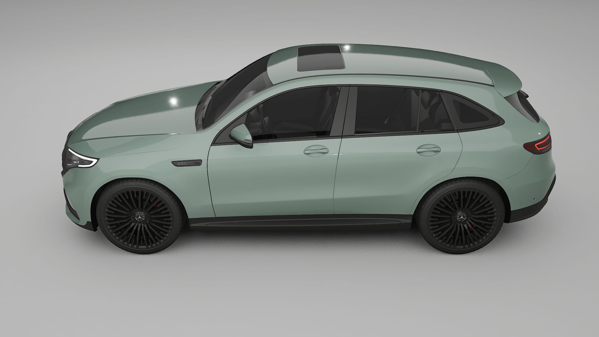 Mercedes EQC AMG PPF Fólie | CINDER TPU PPF - kompletní pre-cut kit