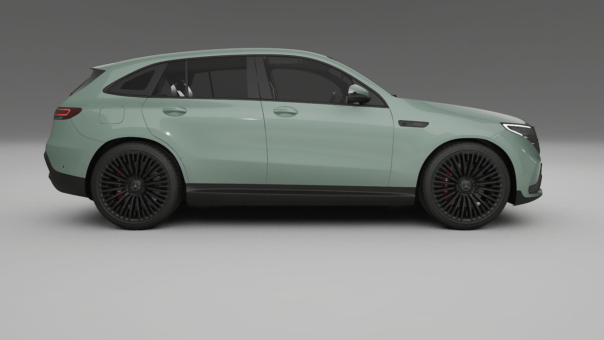 Mercedes EQC AMG PPF Fólie | CINDER TPU PPF - kompletní pre-cut kit