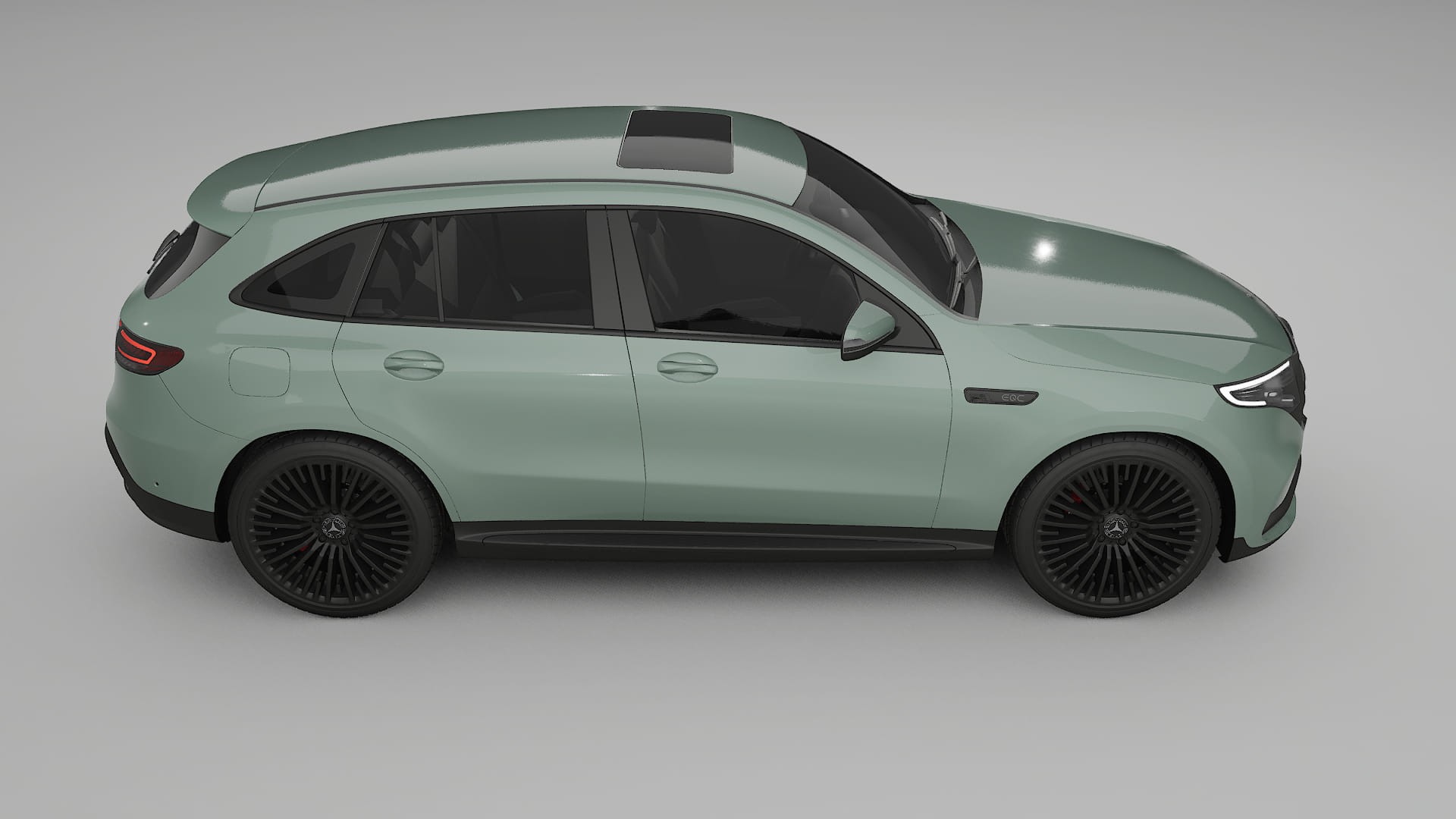 Mercedes EQC AMG PPF Fólie | CINDER TPU PPF - kompletní pre-cut kit