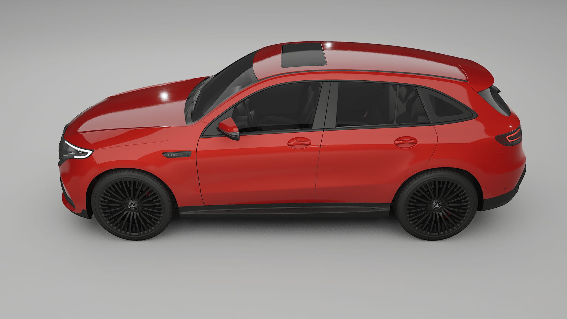 Mercedes EQC AMG PPF Fólie | BLAZE TPU PPF - kompletní pre-cut kit