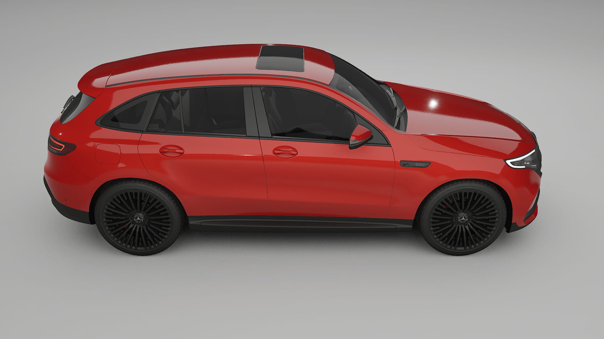 Mercedes EQC AMG PPF Fólie | BLAZE TPU PPF - kompletní pre-cut kit