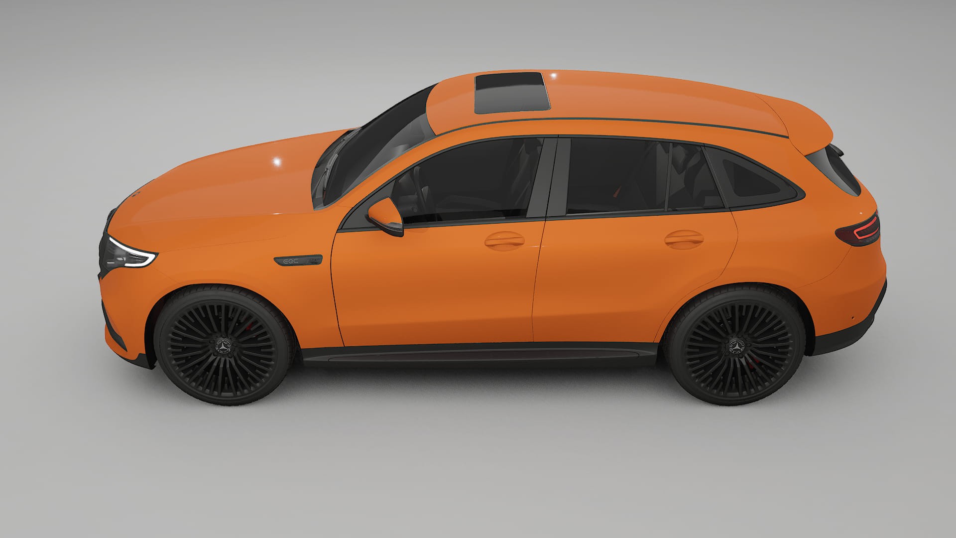 Mercedes EQC AMG PPF Fólie | ROCKET TPU PPF - kompletní pre-cut kit