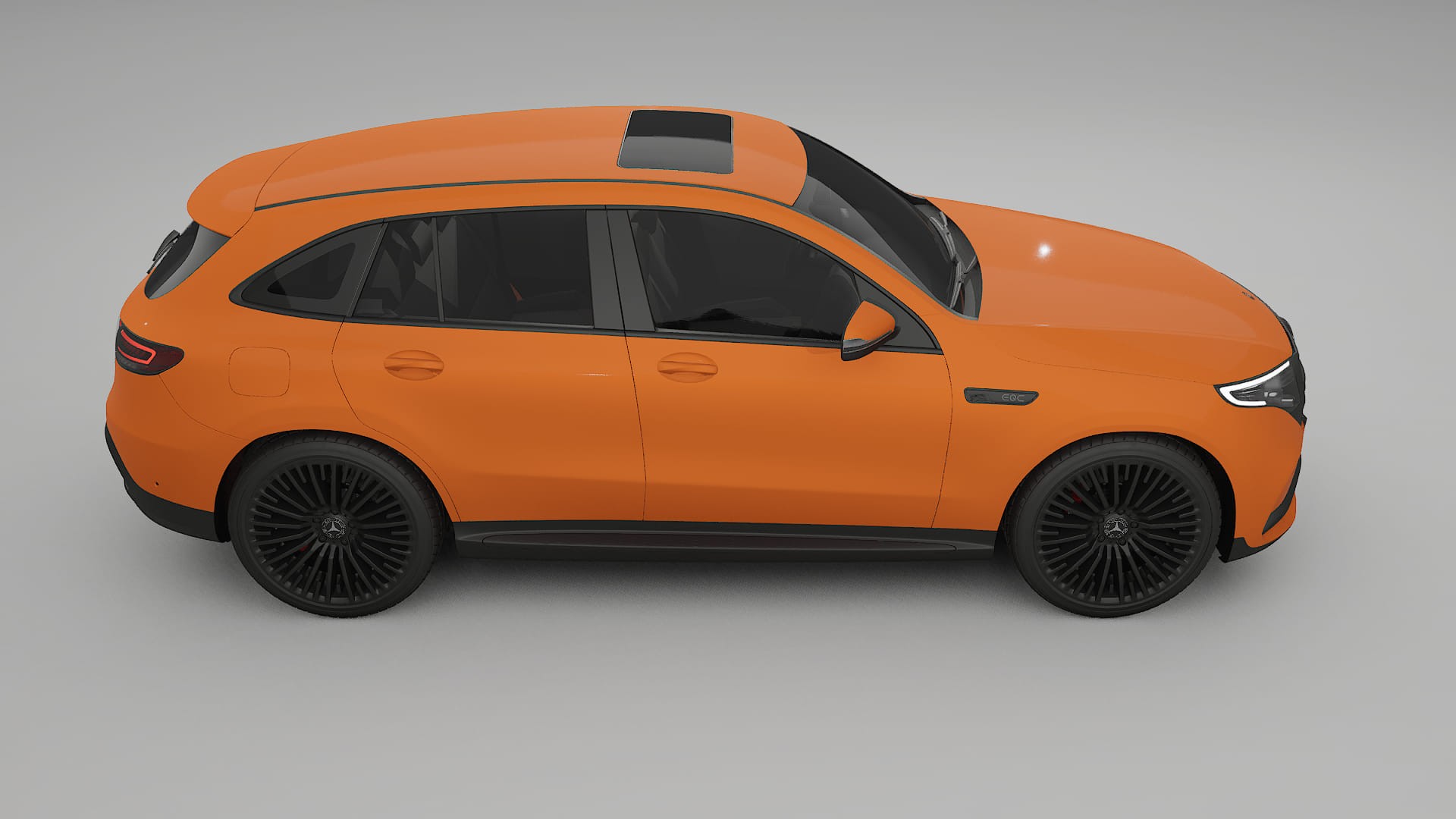 Mercedes EQC AMG PPF Fólie | ROCKET TPU PPF - kompletní pre-cut kit