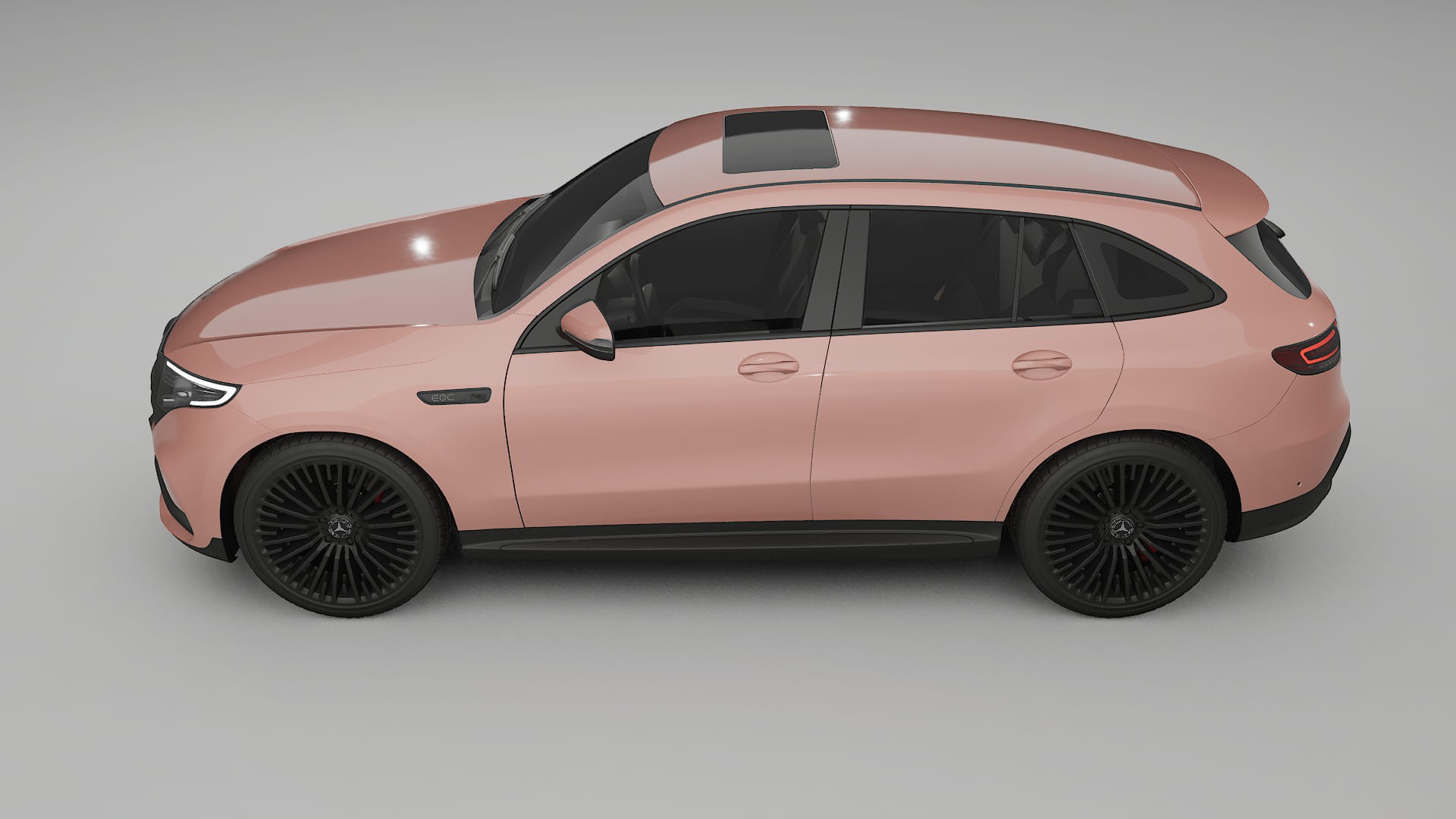 Mercedes EQC AMG PPF Fólie | BLUSH TPU PPF - kompletní pre-cut kit