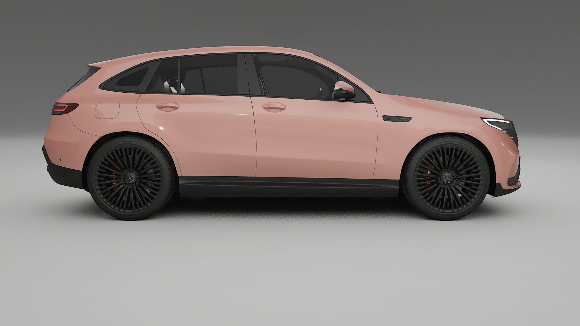 Mercedes EQC AMG PPF Fólie | BLUSH TPU PPF - kompletní pre-cut kit