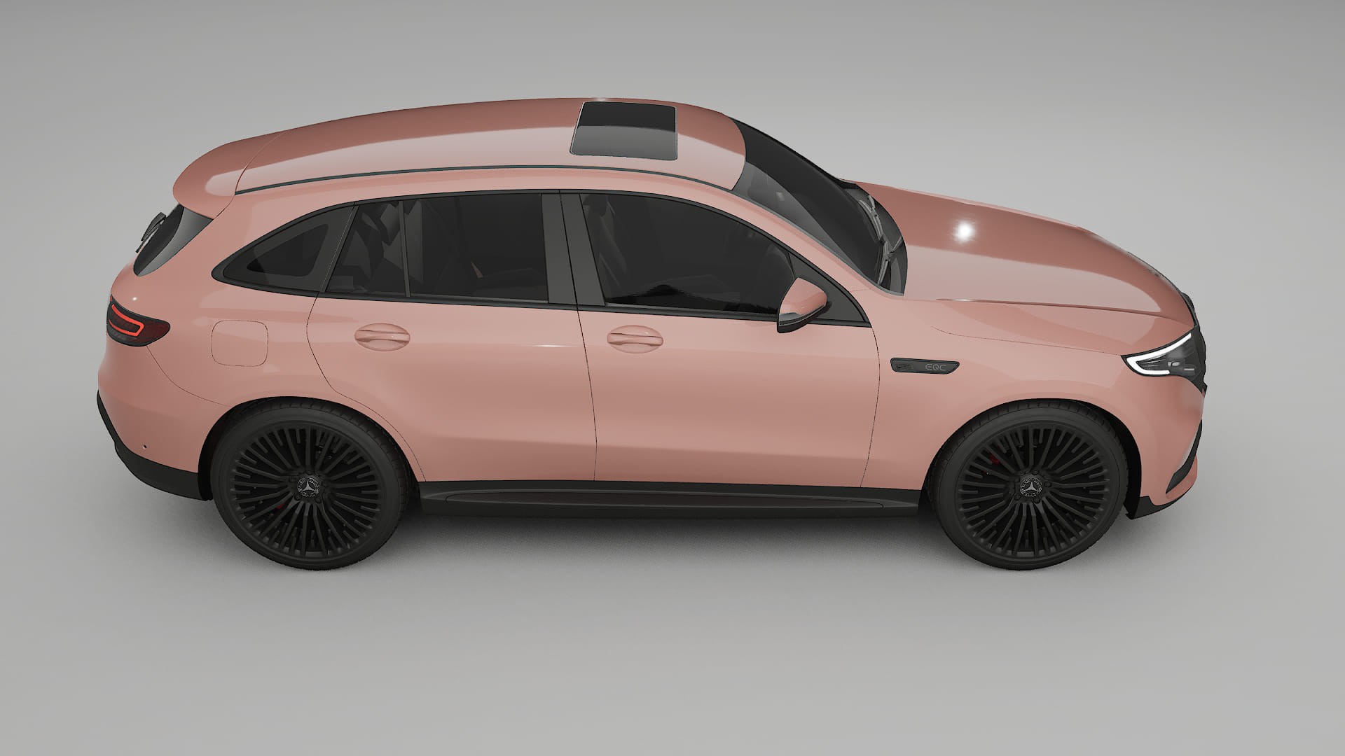 Mercedes EQC AMG PPF Fólie | BLUSH TPU PPF - kompletní pre-cut kit