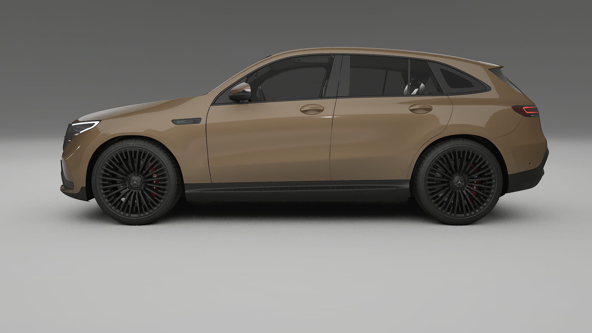 Mercedes EQC AMG PPF Fólie | SAHARA TPU PPF - kompletní pre-cut kit