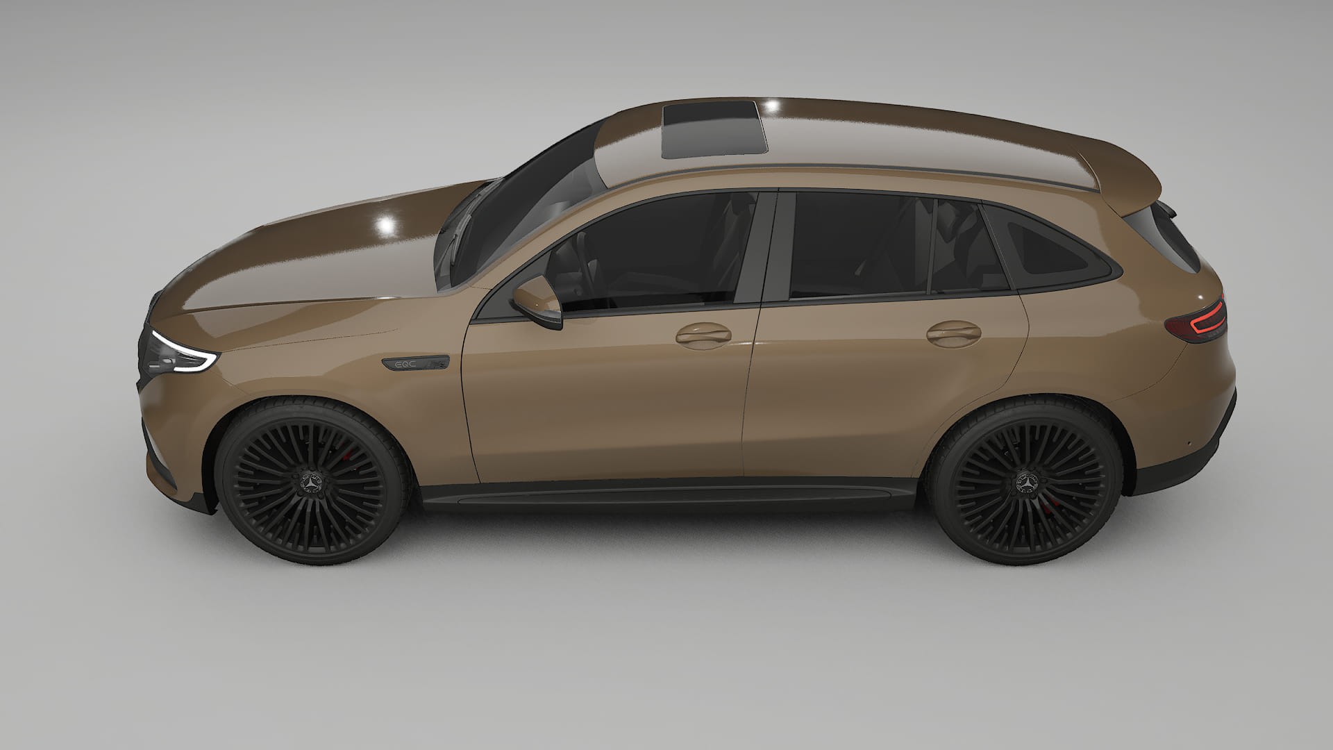 Mercedes EQC AMG PPF Fólie | SAHARA TPU PPF - kompletní pre-cut kit