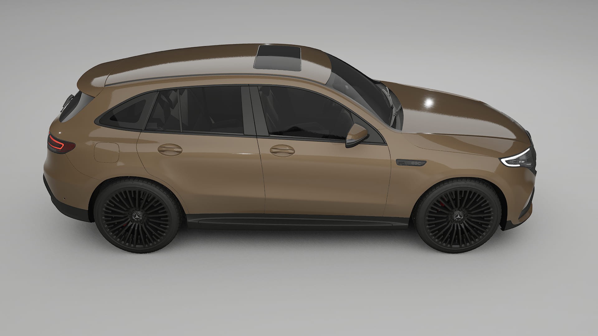 Mercedes EQC AMG PPF Fólie | SAHARA TPU PPF - kompletní pre-cut kit
