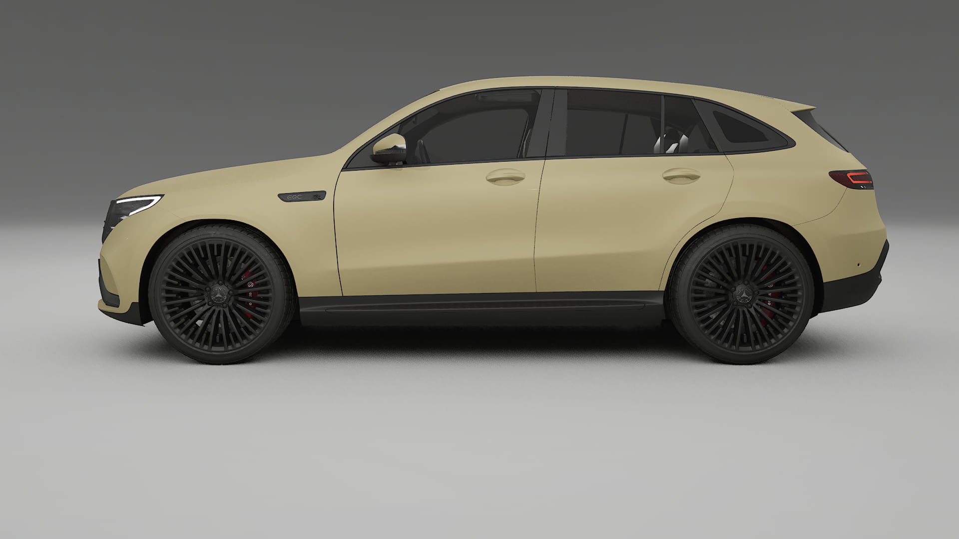 Mercedes EQC AMG PPF Fólie | SAND TPU PPF - kompletní pre-cut kit