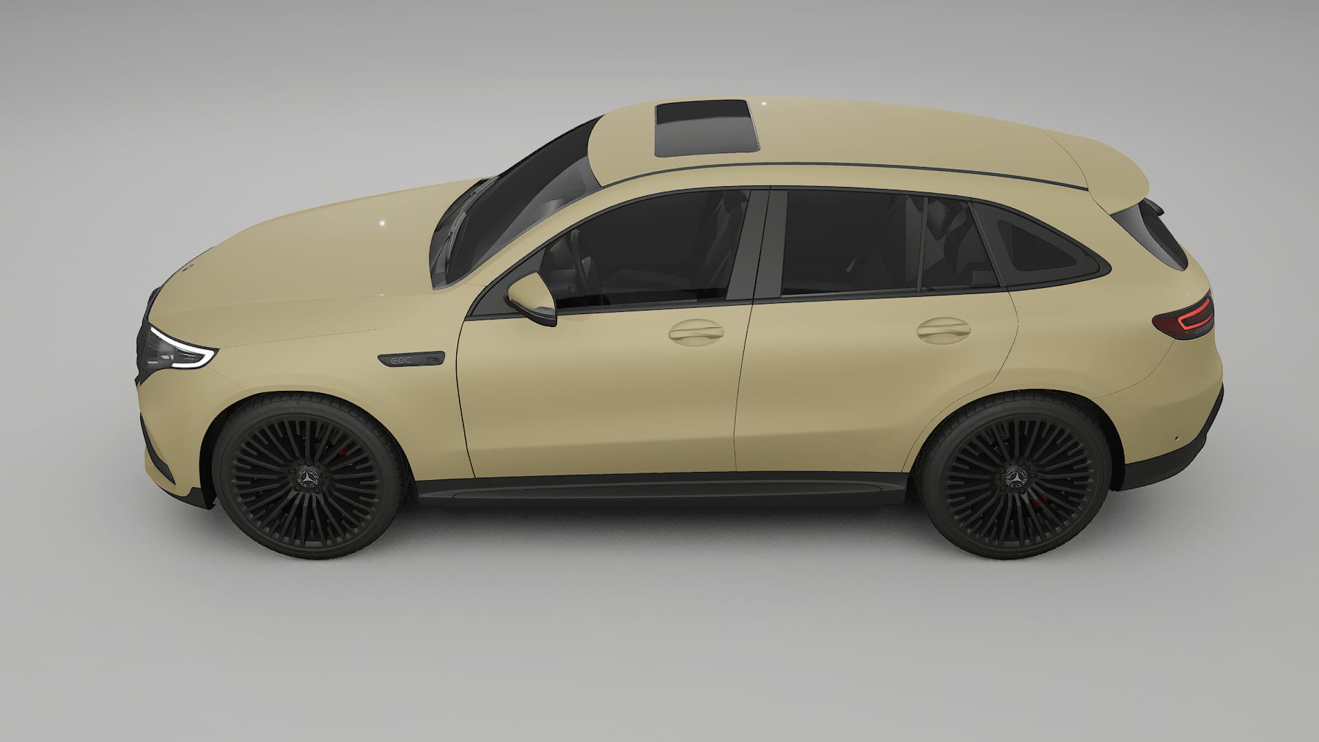 Mercedes EQC AMG PPF Fólie | SAND TPU PPF - kompletní pre-cut kit
