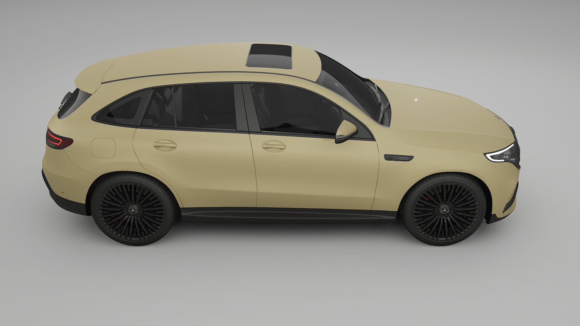 Mercedes EQC AMG PPF Fólie | SAND TPU PPF - kompletní pre-cut kit