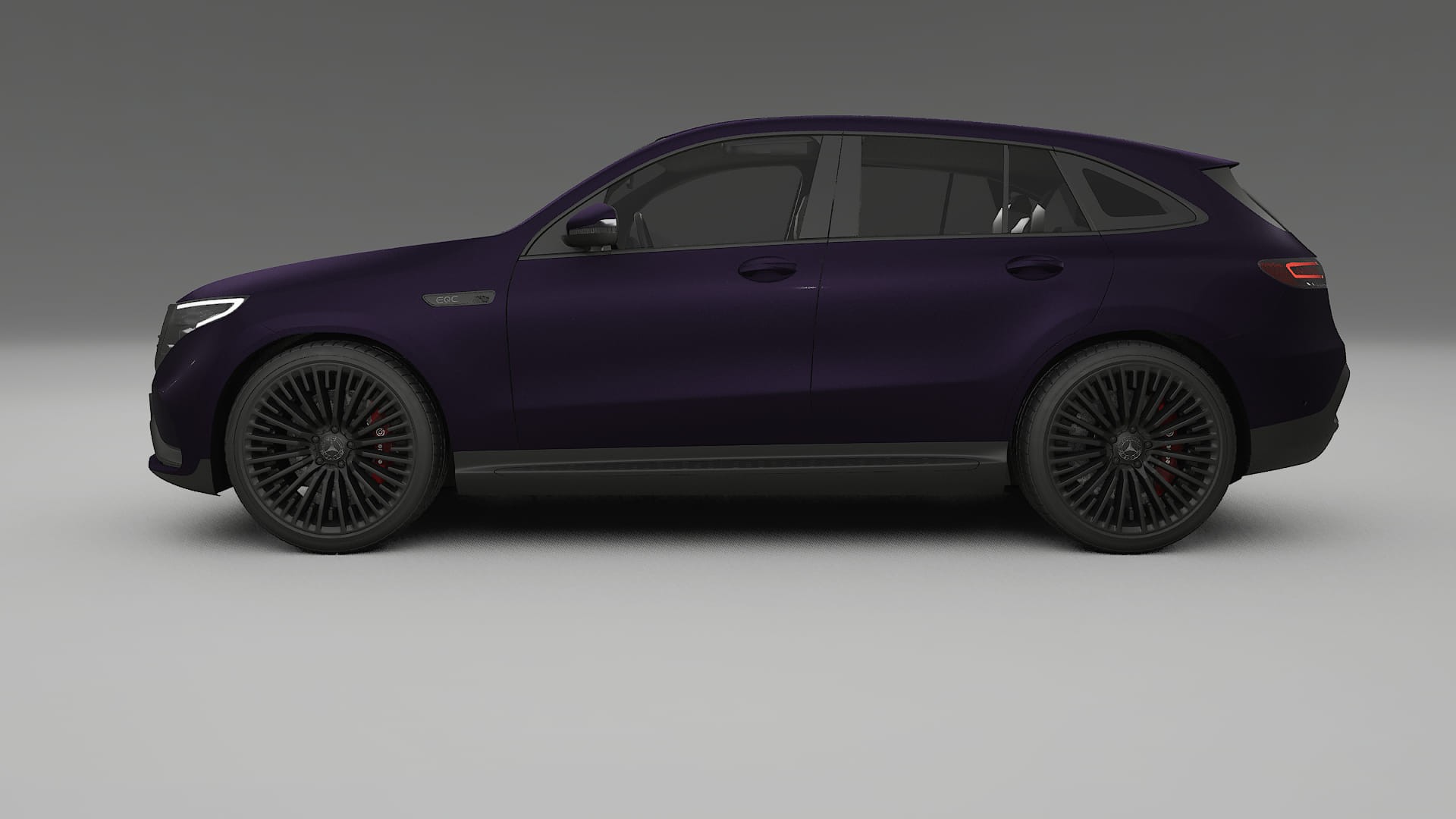 Mercedes EQC AMG PPF Fólie | VIOLET TPU PPF - kompletní pre-cut kit