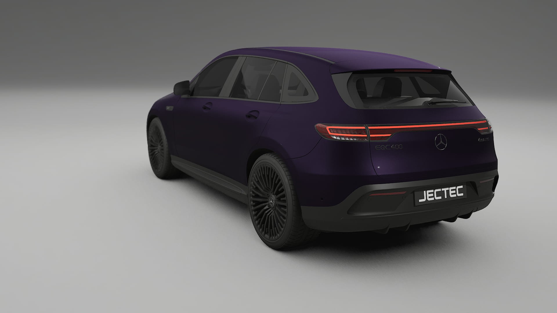 Mercedes EQC AMG PPF Fólie | VIOLET TPU PPF - kompletní pre-cut kit