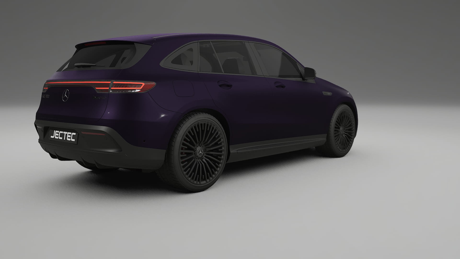 Mercedes EQC AMG PPF Fólie | VIOLET TPU PPF - kompletní pre-cut kit