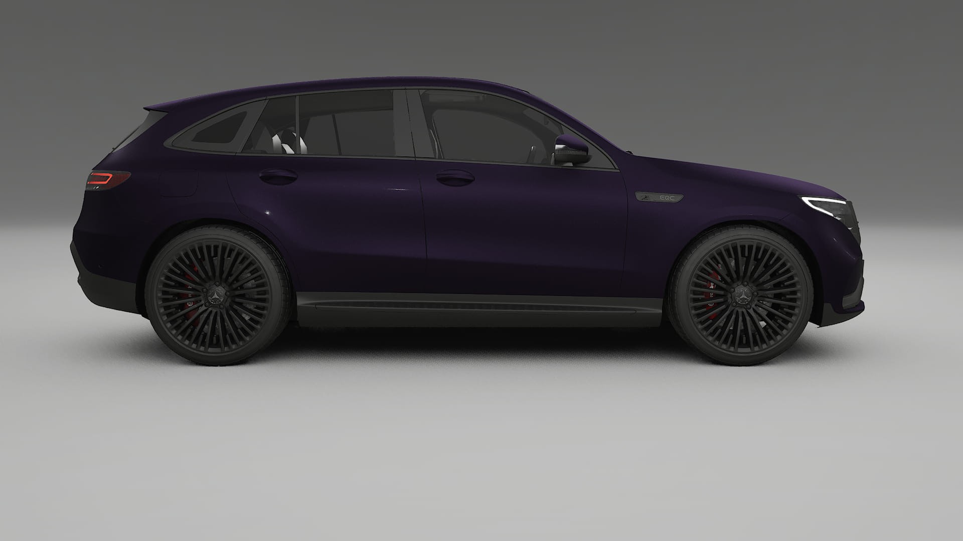 Mercedes EQC AMG PPF Fólie | VIOLET TPU PPF - kompletní pre-cut kit
