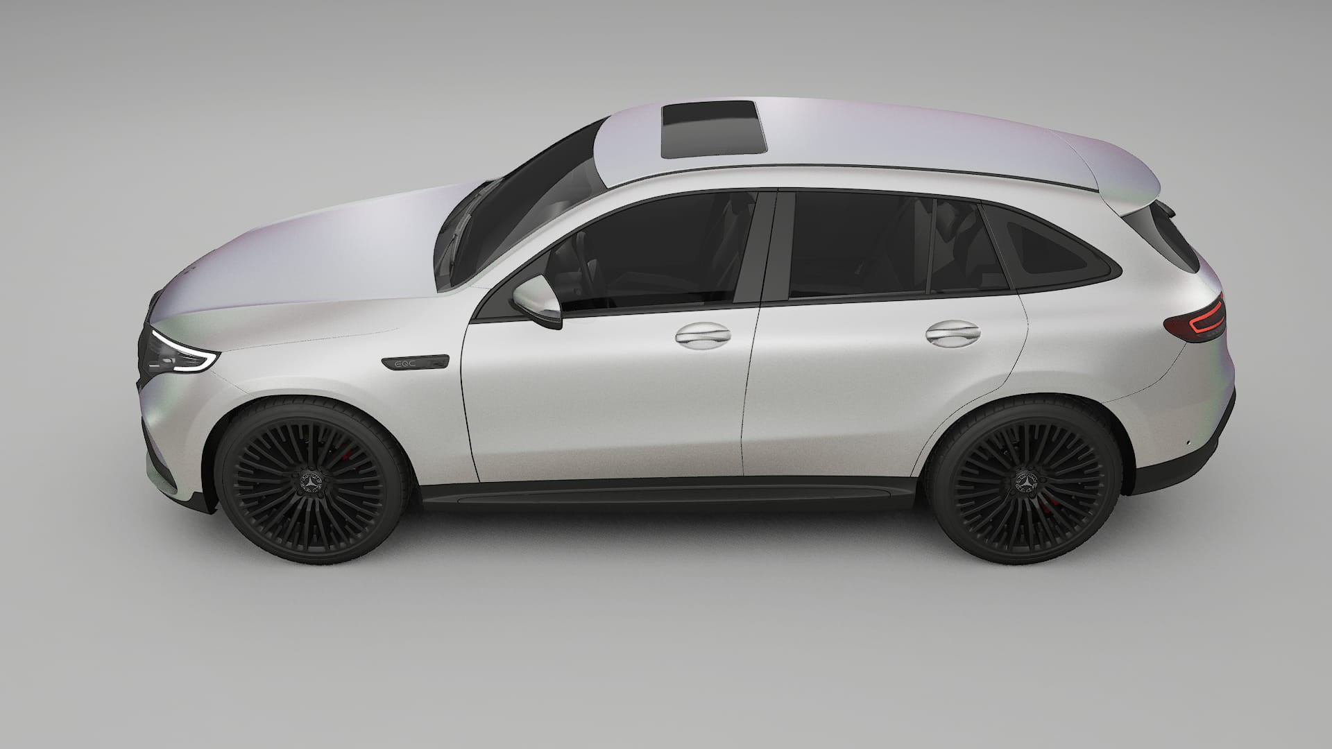 Mercedes EQC AMG PPF Fólie | NEBULA TPU PPF - kompletní pre-cut kit