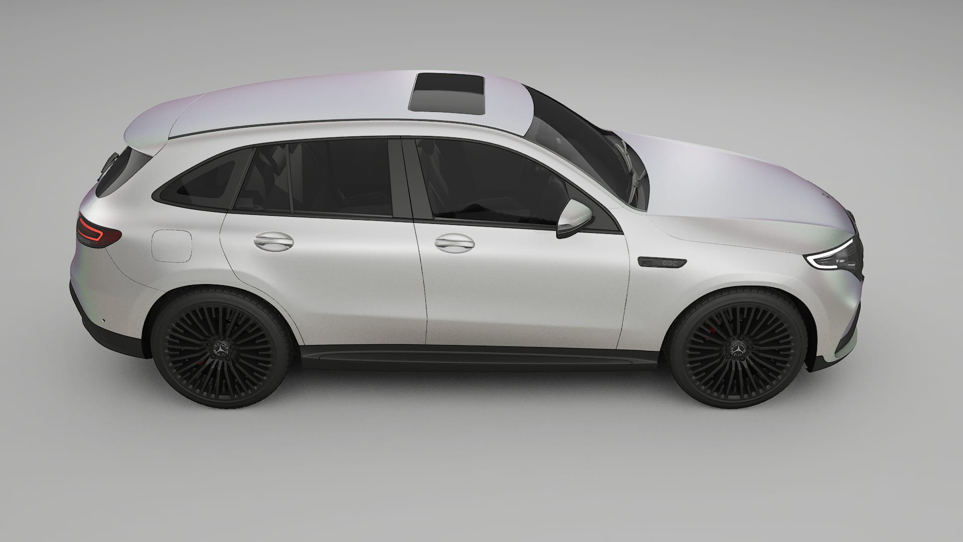 Mercedes EQC AMG PPF Fólie | NEBULA TPU PPF - kompletní pre-cut kit