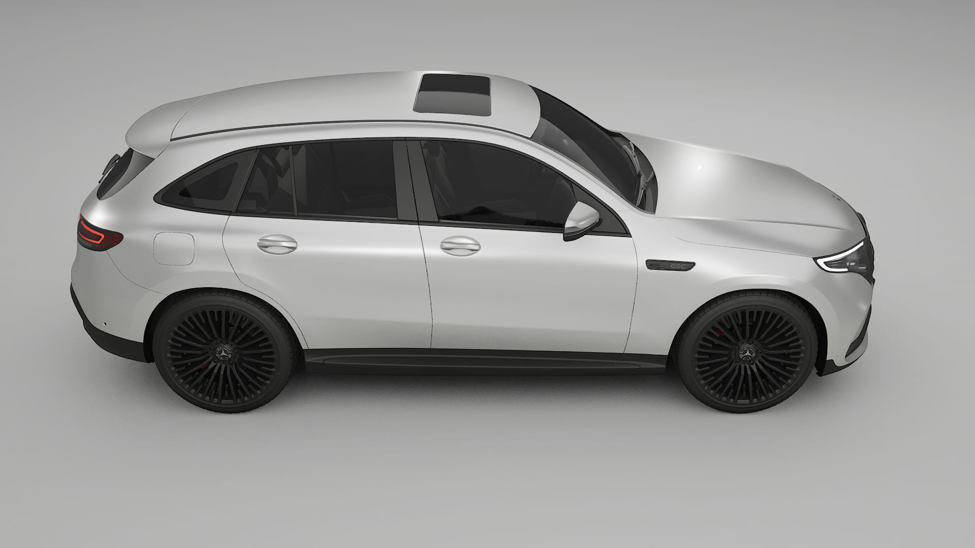 Mercedes EQC AMG PPF Fólie | OPAL TPU PPF - kompletní pre-cut kit