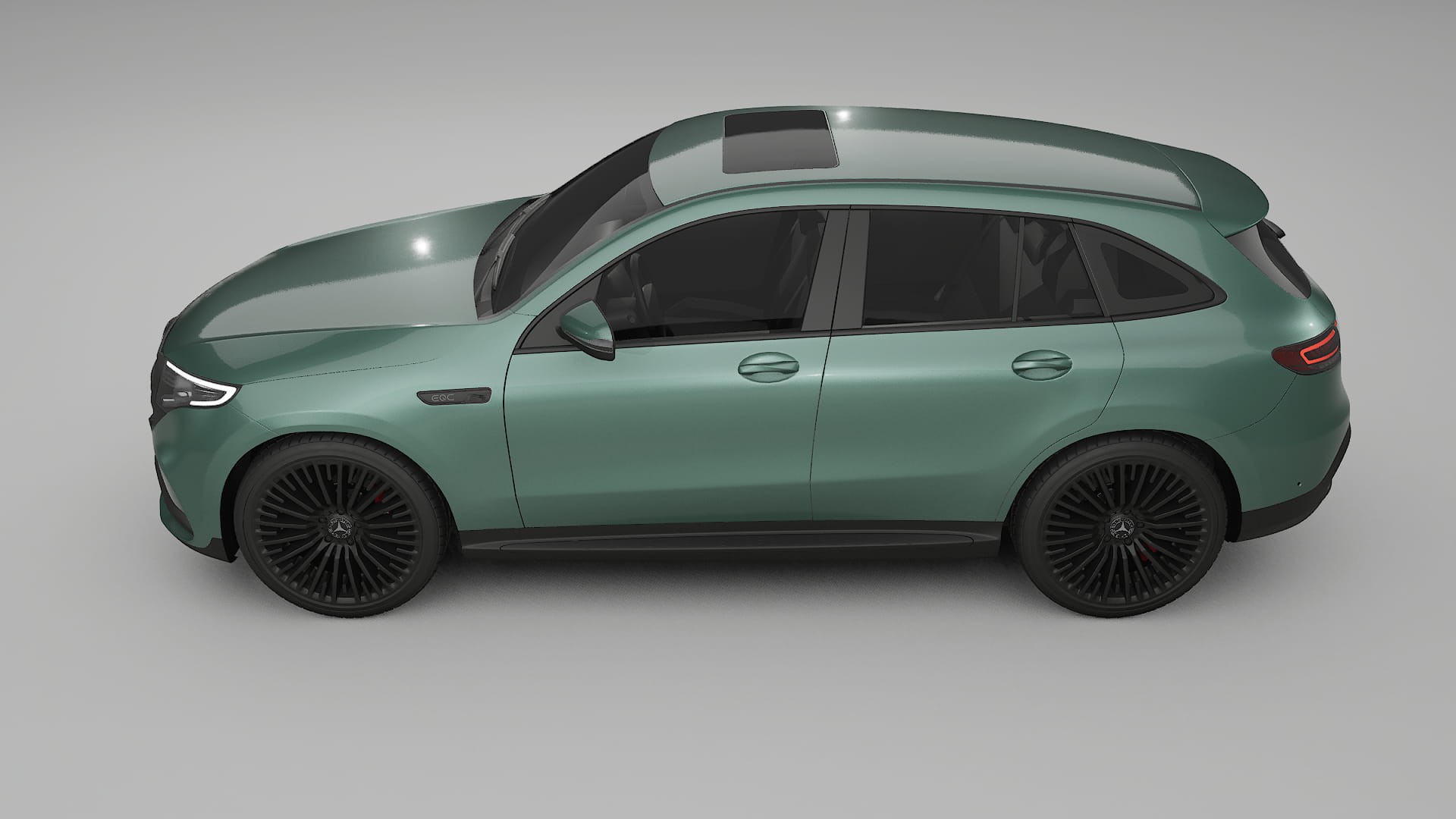 Mercedes EQC AMG PPF Fólie | EVERGREEN TPU PPF - kompletní pre-cut kit