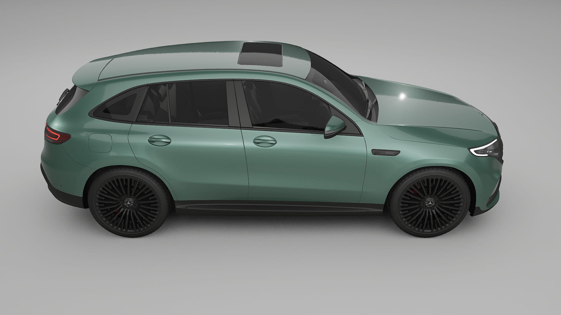 Mercedes EQC AMG PPF Fólie | EVERGREEN TPU PPF - kompletní pre-cut kit