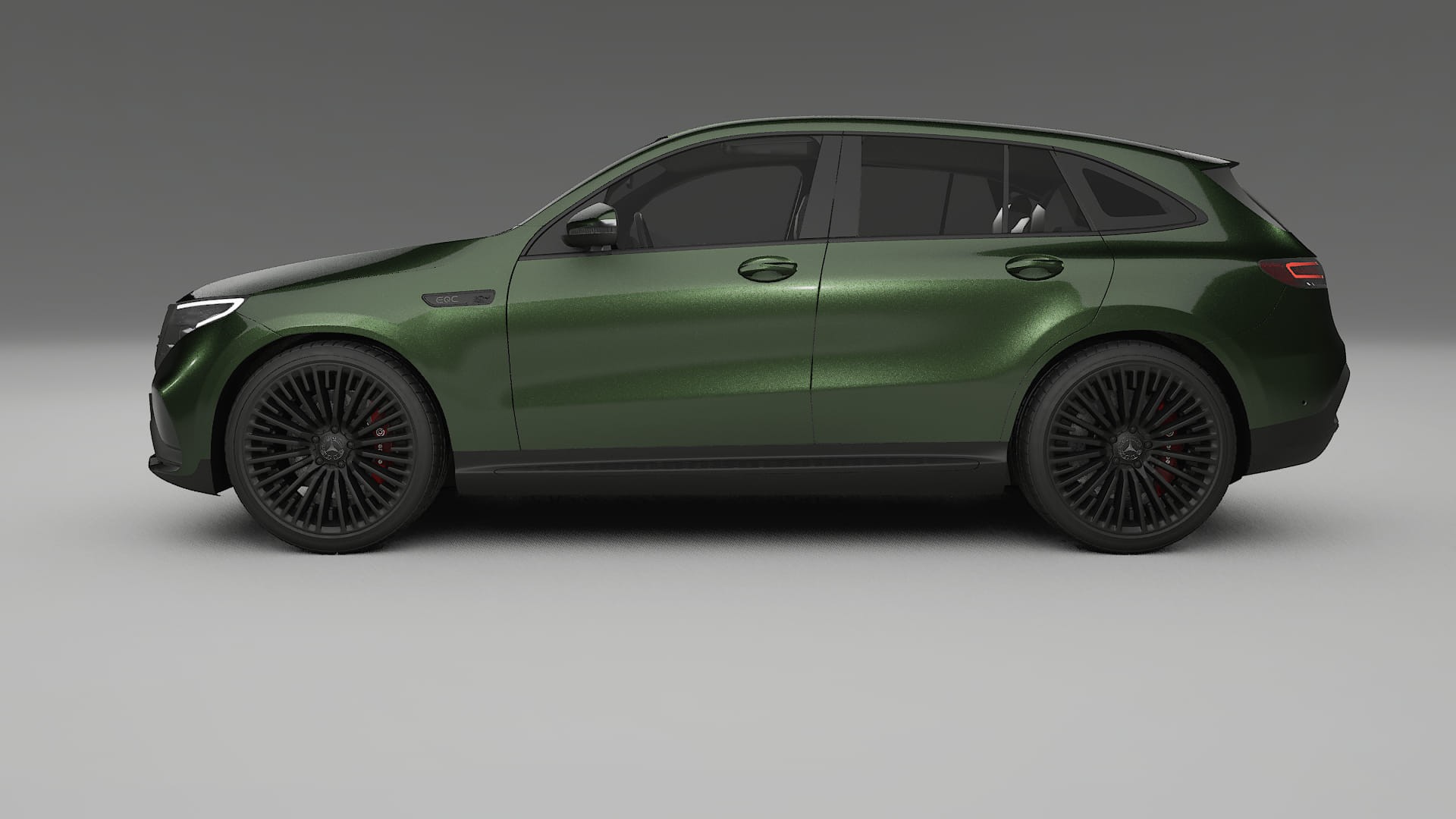 Mercedes EQC AMG PPF Fólie | LAGOON TPU PPF - kompletní pre-cut kit