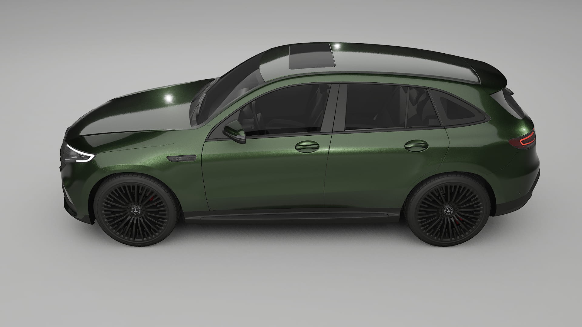 Mercedes EQC AMG PPF Fólie | LAGOON TPU PPF - kompletní pre-cut kit