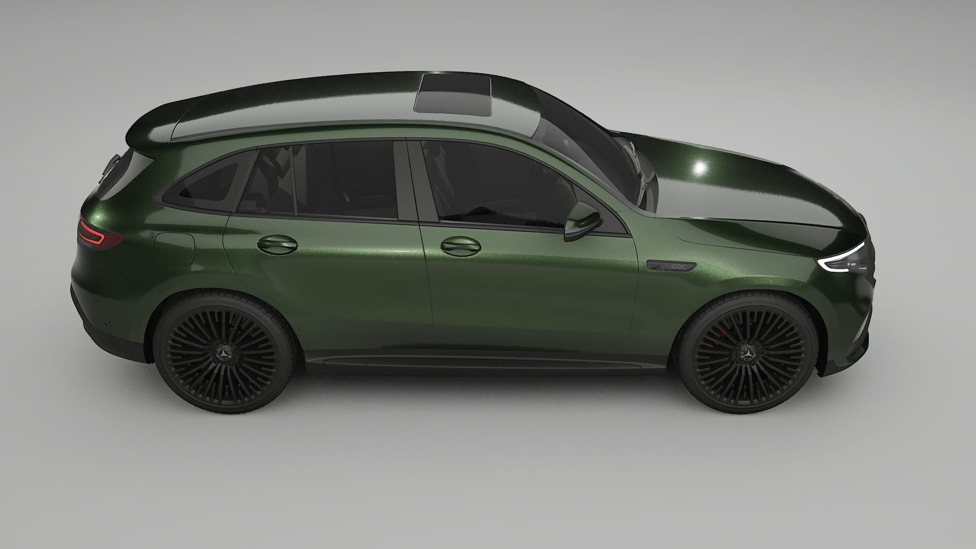 Mercedes EQC AMG PPF Fólie | LAGOON TPU PPF - kompletní pre-cut kit