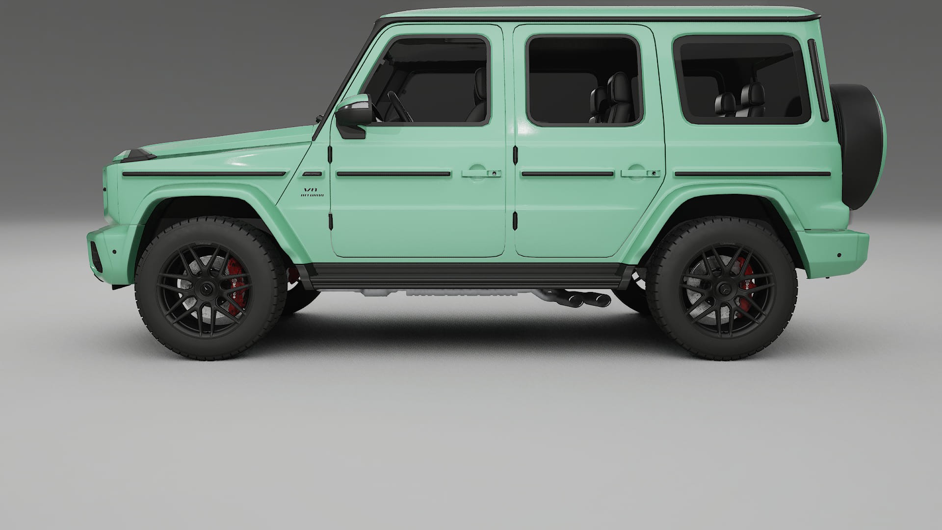 Mercedes G63 AMG W463A PPF Fólie | DUSTY TPU PPF - kompletní pre-cut kit