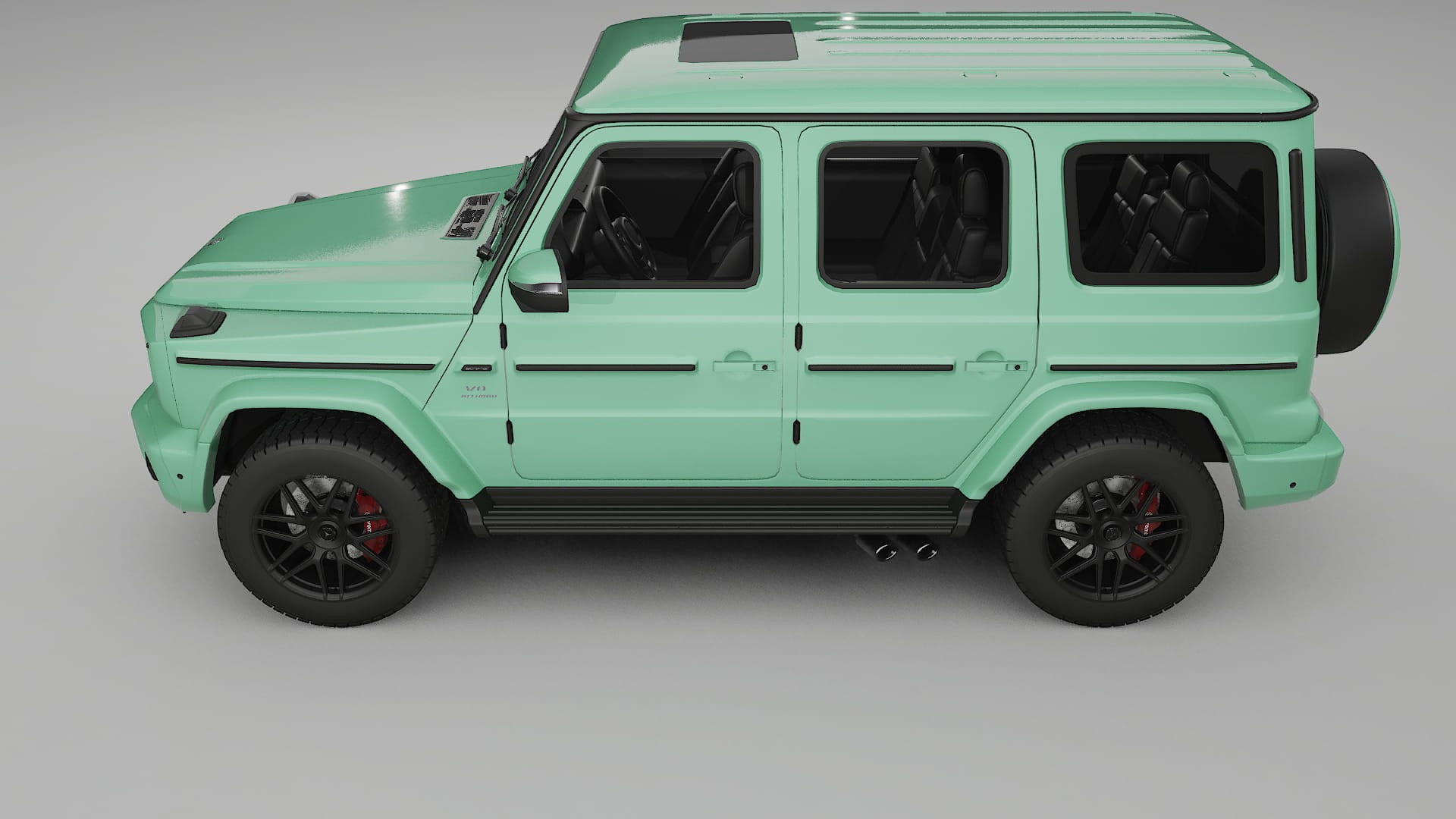 Mercedes G63 AMG W463A PPF Fólie | DUSTY TPU PPF - kompletní pre-cut kit