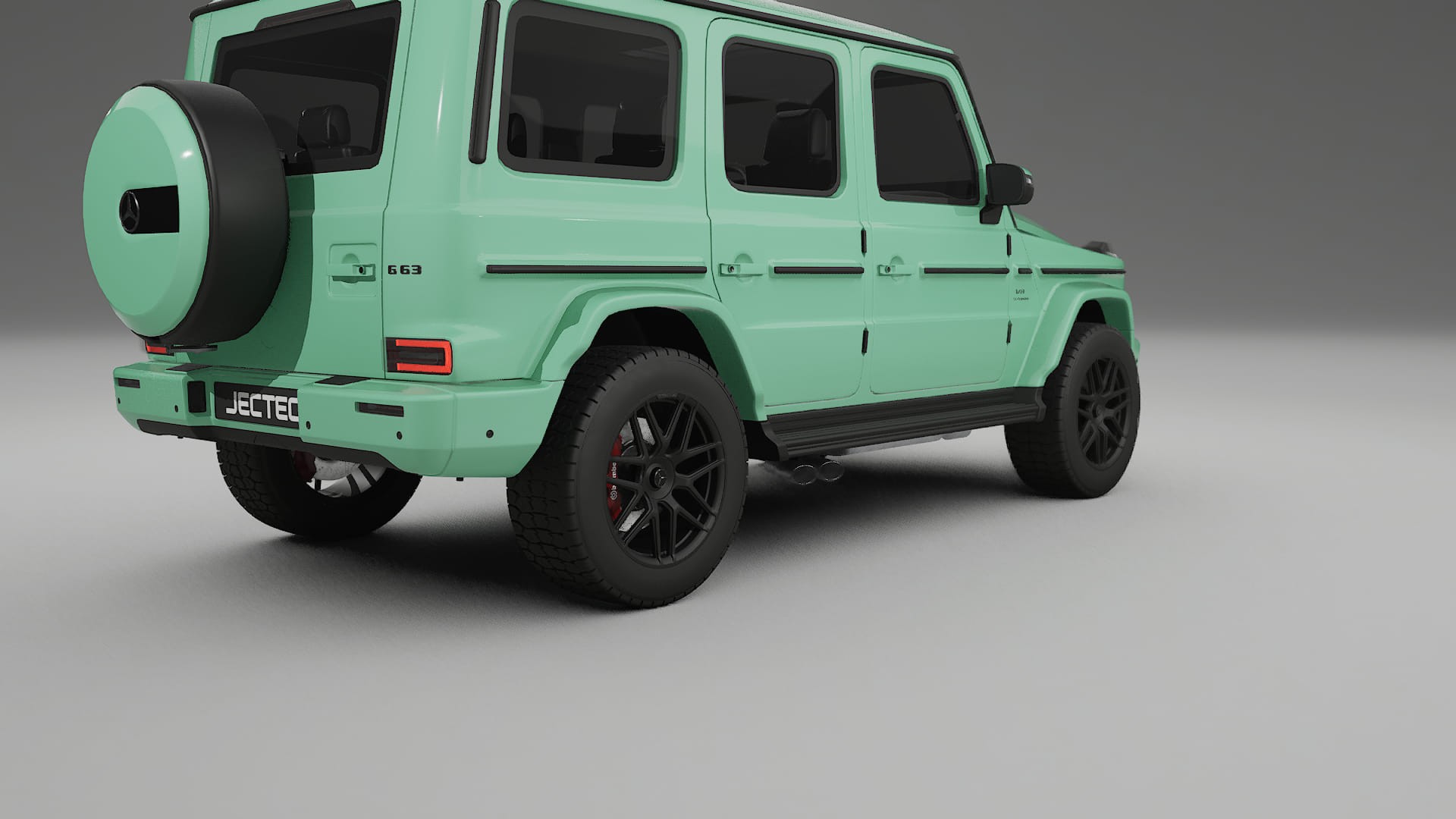 Mercedes G63 AMG W463A PPF Fólie | DUSTY TPU PPF - kompletní pre-cut kit