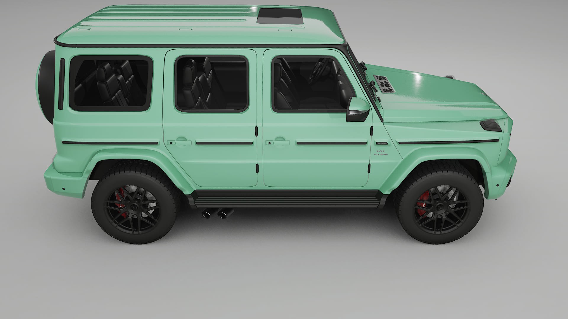 Mercedes G63 AMG W463A PPF Fólie | DUSTY TPU PPF - kompletní pre-cut kit