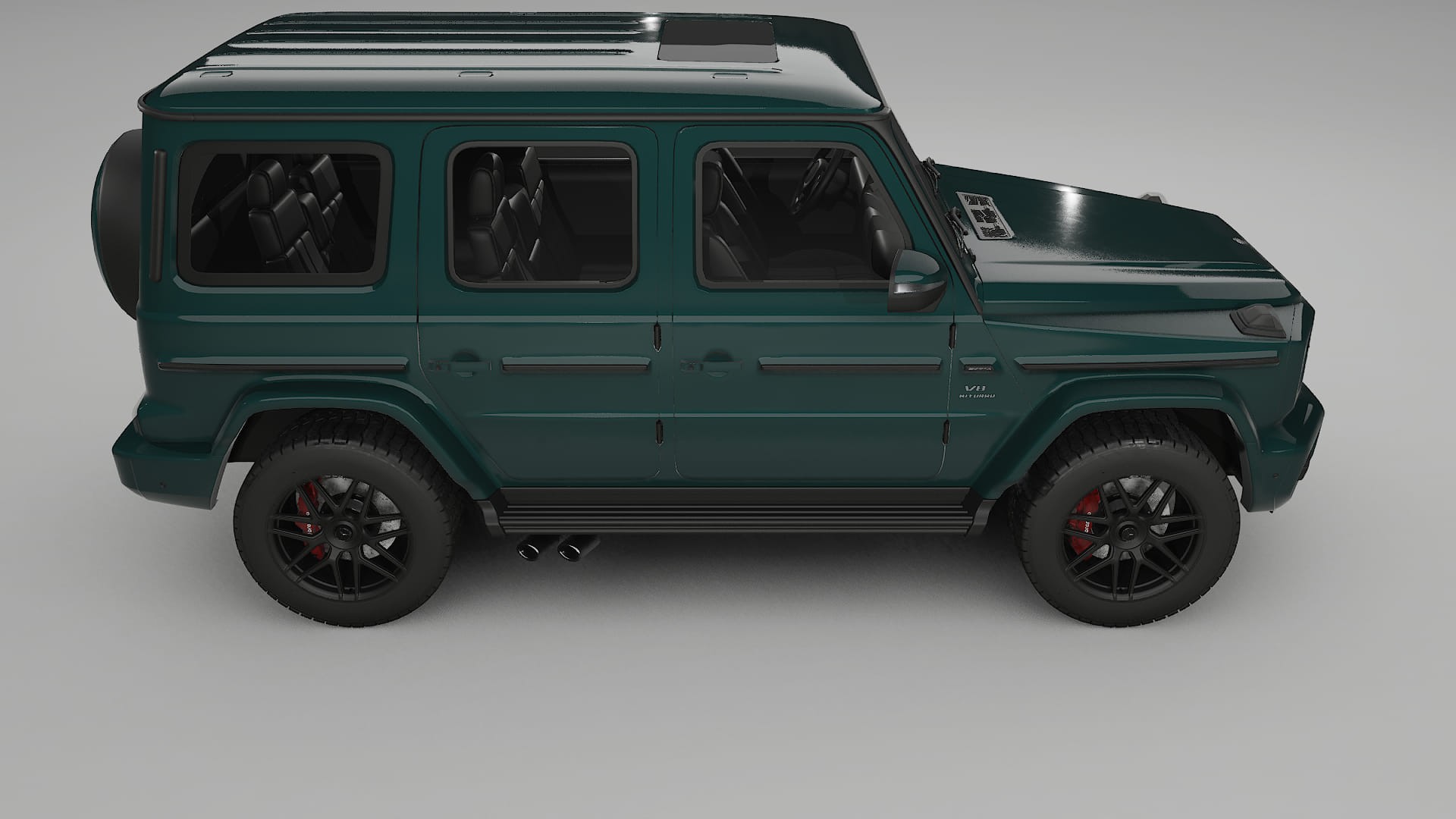 Mercedes G63 AMG W463A PPF Fólie | INFERNO TPU PPF - kompletní pre-cut kit